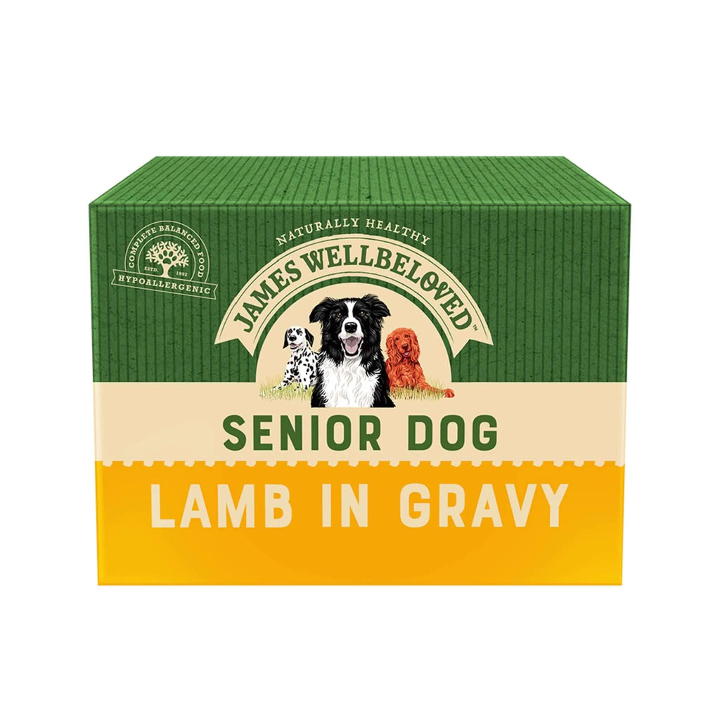 James Wellbeloved Lamb Senior Wet Dog Food Pouches