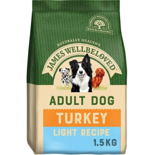 James Wellbeloved Canine Large Breed Kibble Adult Light Turkey & Rice - 1.5Kg