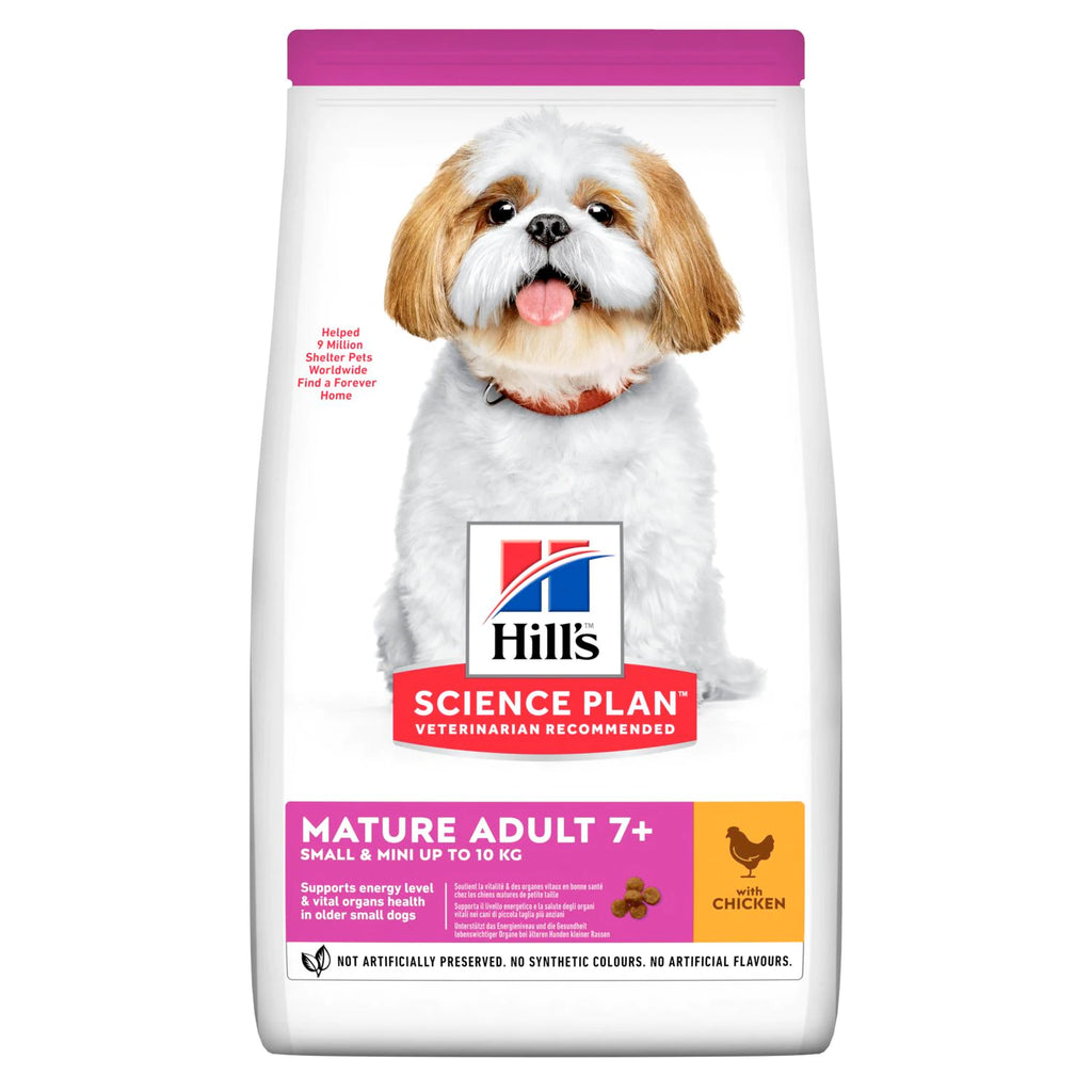 Hill'S Science Plan Chicken Flavour Small & Mini Mature Adult Dry Dog Food