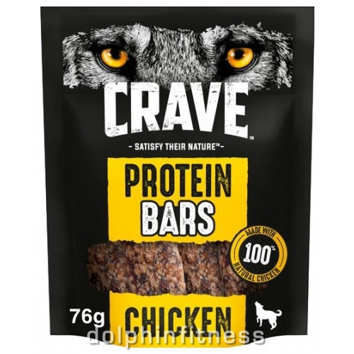 Crave Protein Bar with Chicken for Dogs - 76g