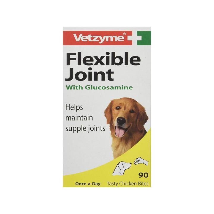 Vetzyme Flexible Joint with Glucosamine Tablets for Dogs