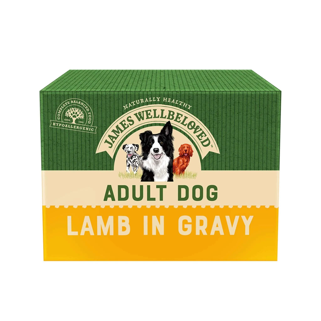 James Wellbeloved Lamb Wet Adult Dog Food Pouches
